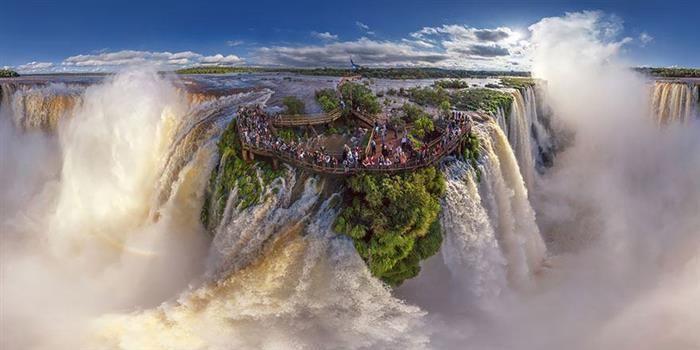 Falls Plaza Hotel Foz do Iguacu Bagian luar foto